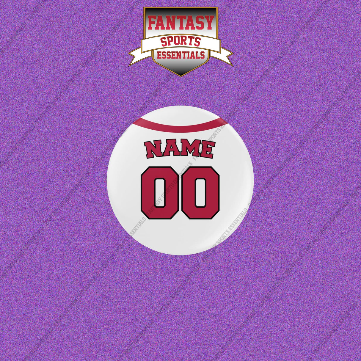 Los Angeles Angels Personalized Current Home Jersey Buttons