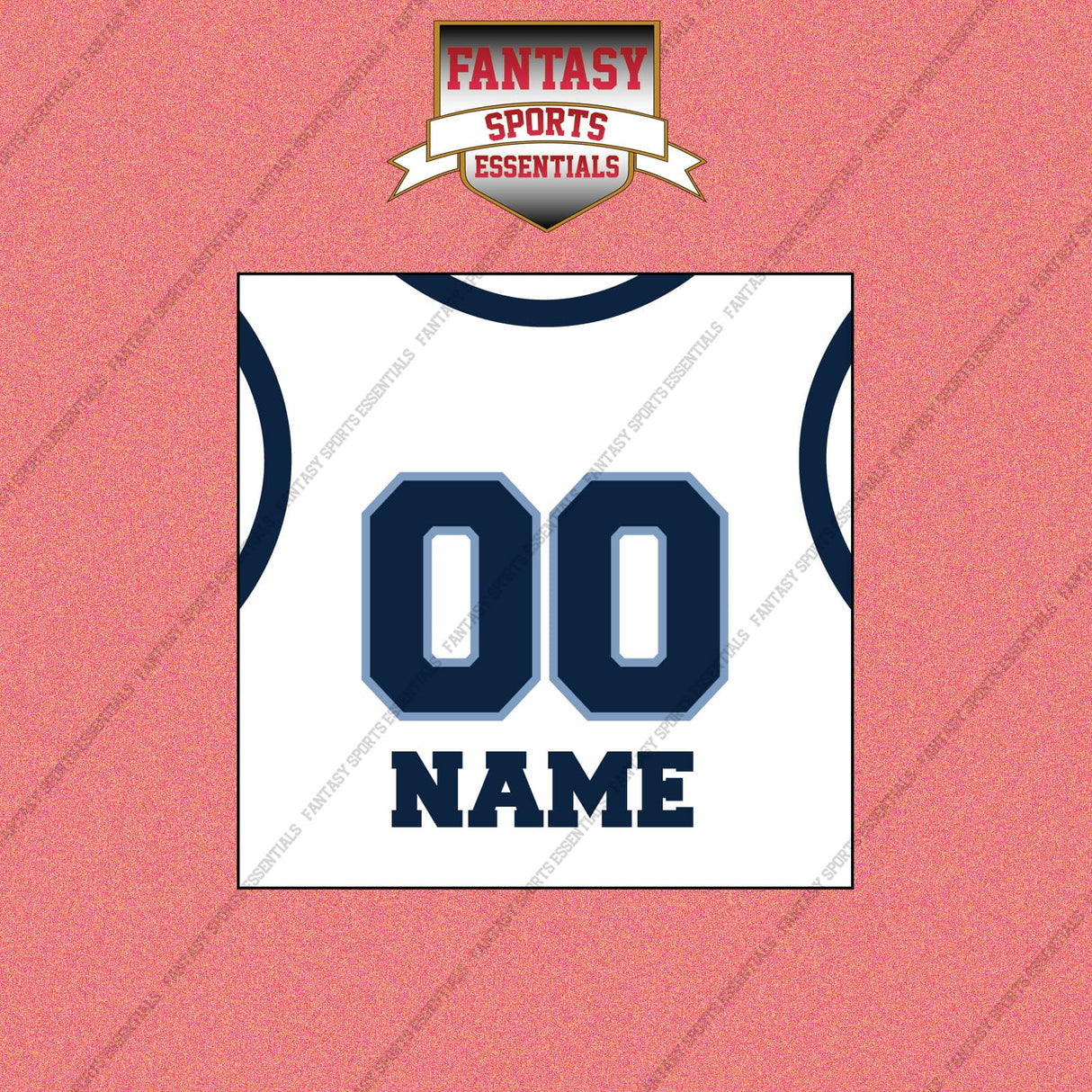 Memphis Grizzlies Personalized Current Away Jersey Wall Art Prints