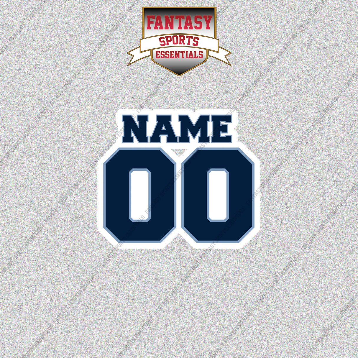 Memphis Grizzlies Personalized Current Name and Number Glossy Stickers