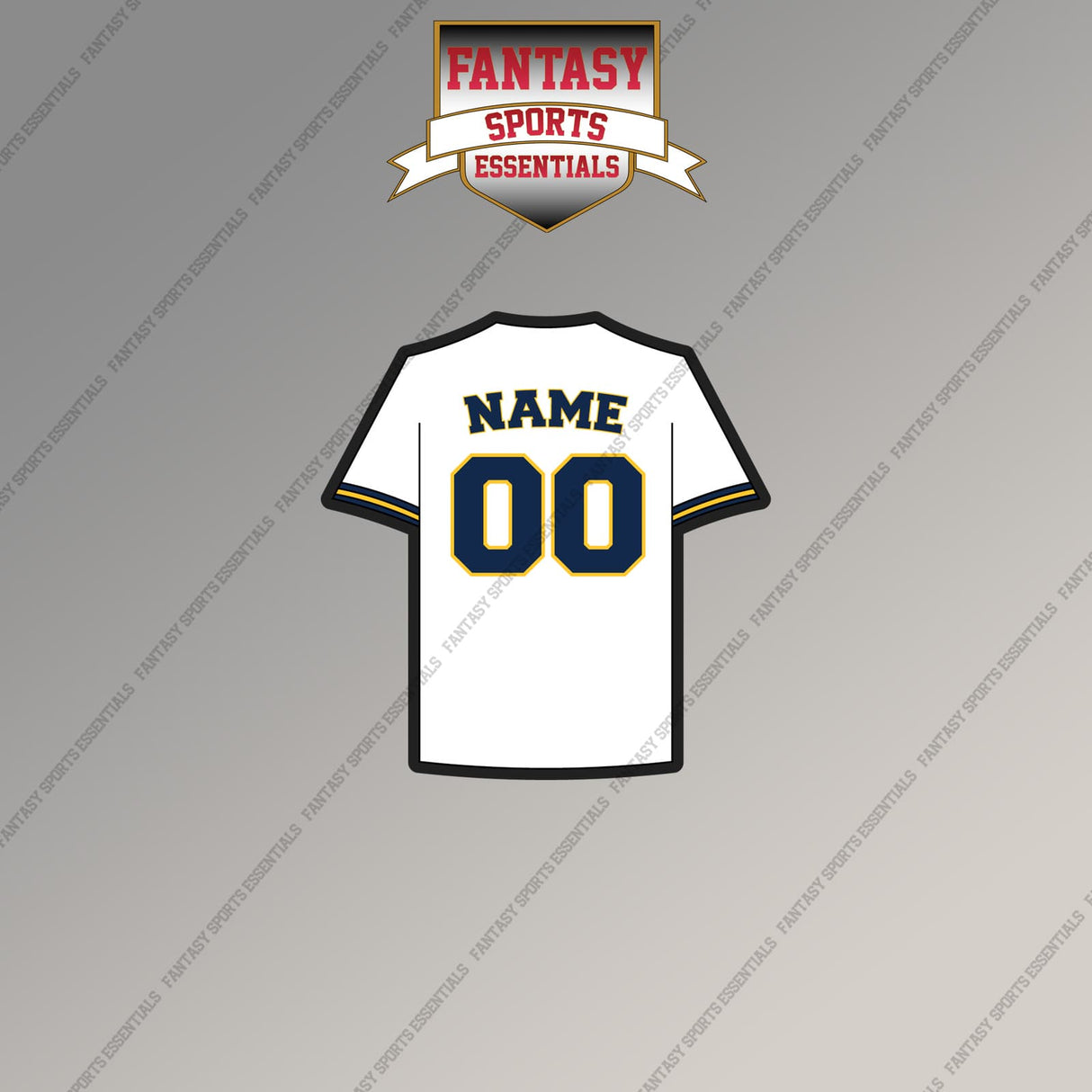 Milwaukee Brewers Personalized Current Home Jersey Magnets