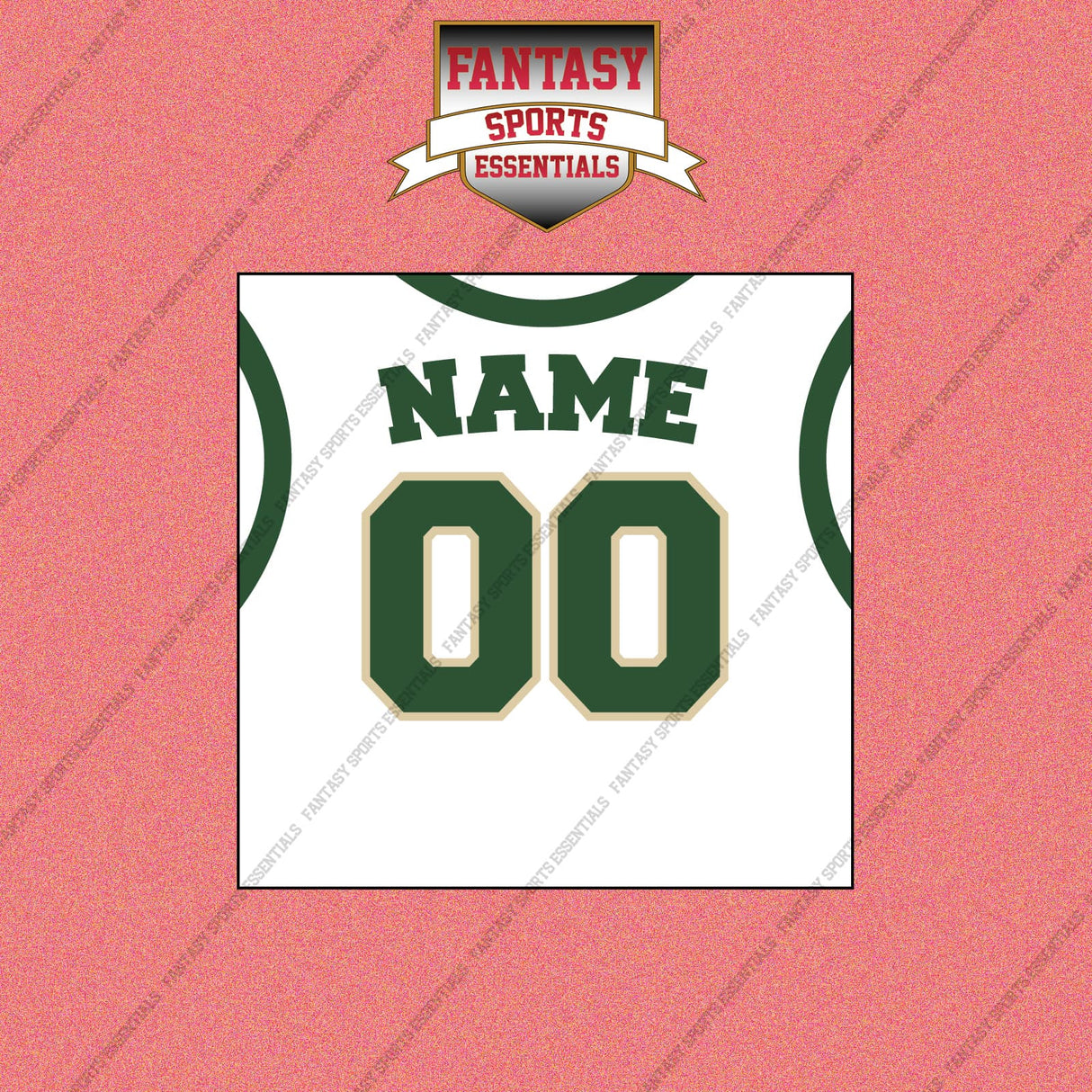 Milwaukee Bucks Personalized Current Away Jersey Wall Art Prints