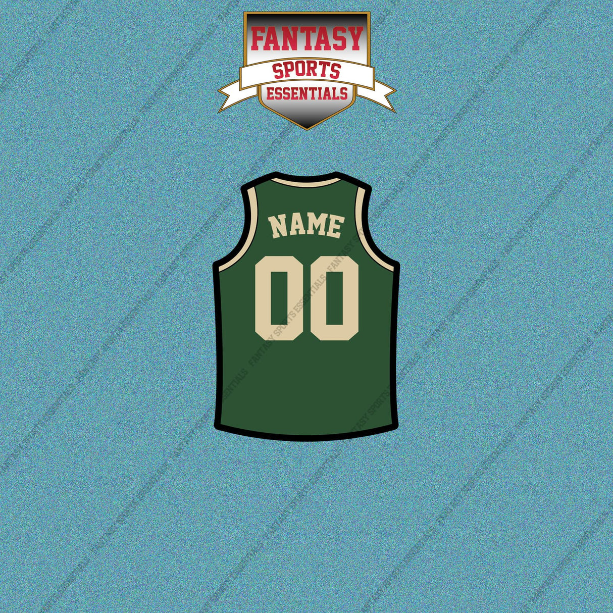 Milwaukee Bucks Personalized Current Home Jersey Car Decals