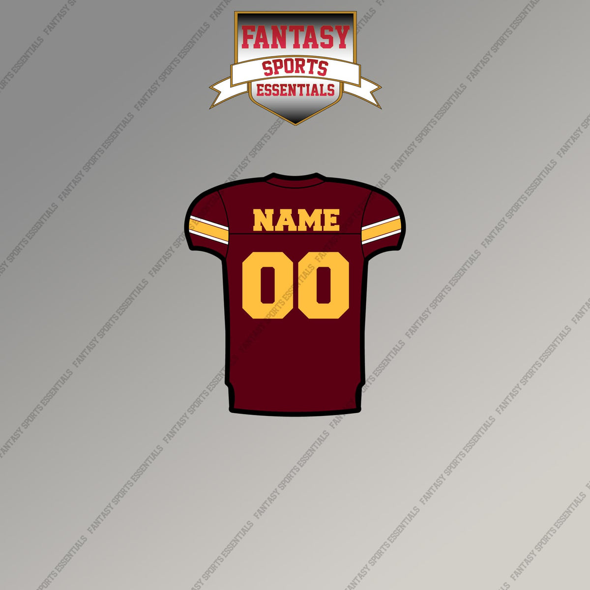 Minnesota Golden Gophers Football Personalized Current Home Jersey Magnets
