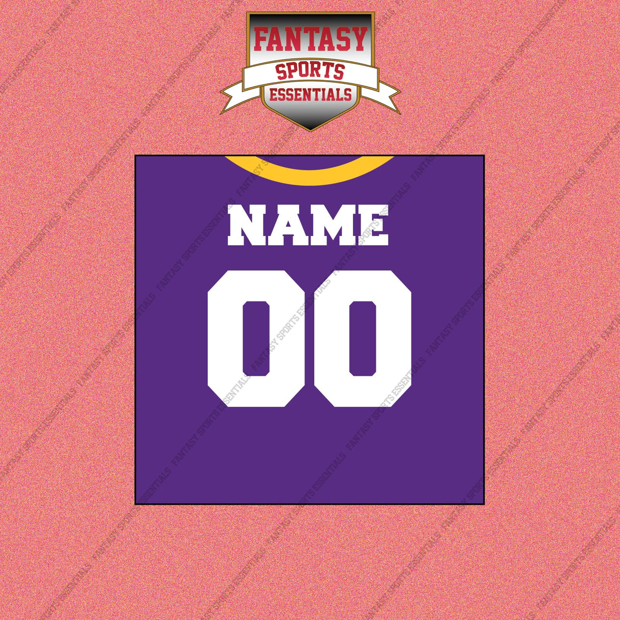 Minnesota Vikings Personalized Current Home Jersey Wall Art Prints