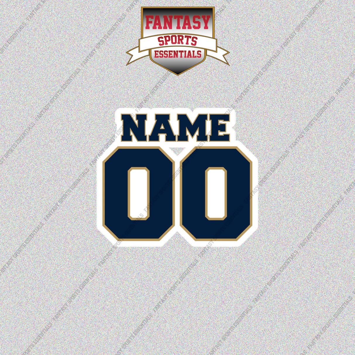 New Orleans Pelicans Personalized Current Name and Number Glossy Stickers