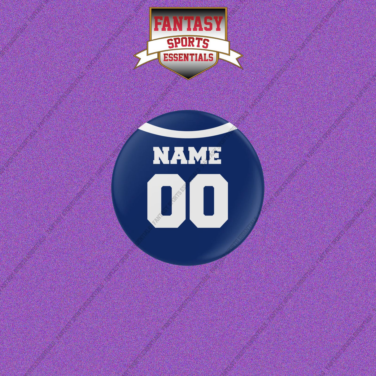 New York Giants Personalized Current Home Jersey Buttons
