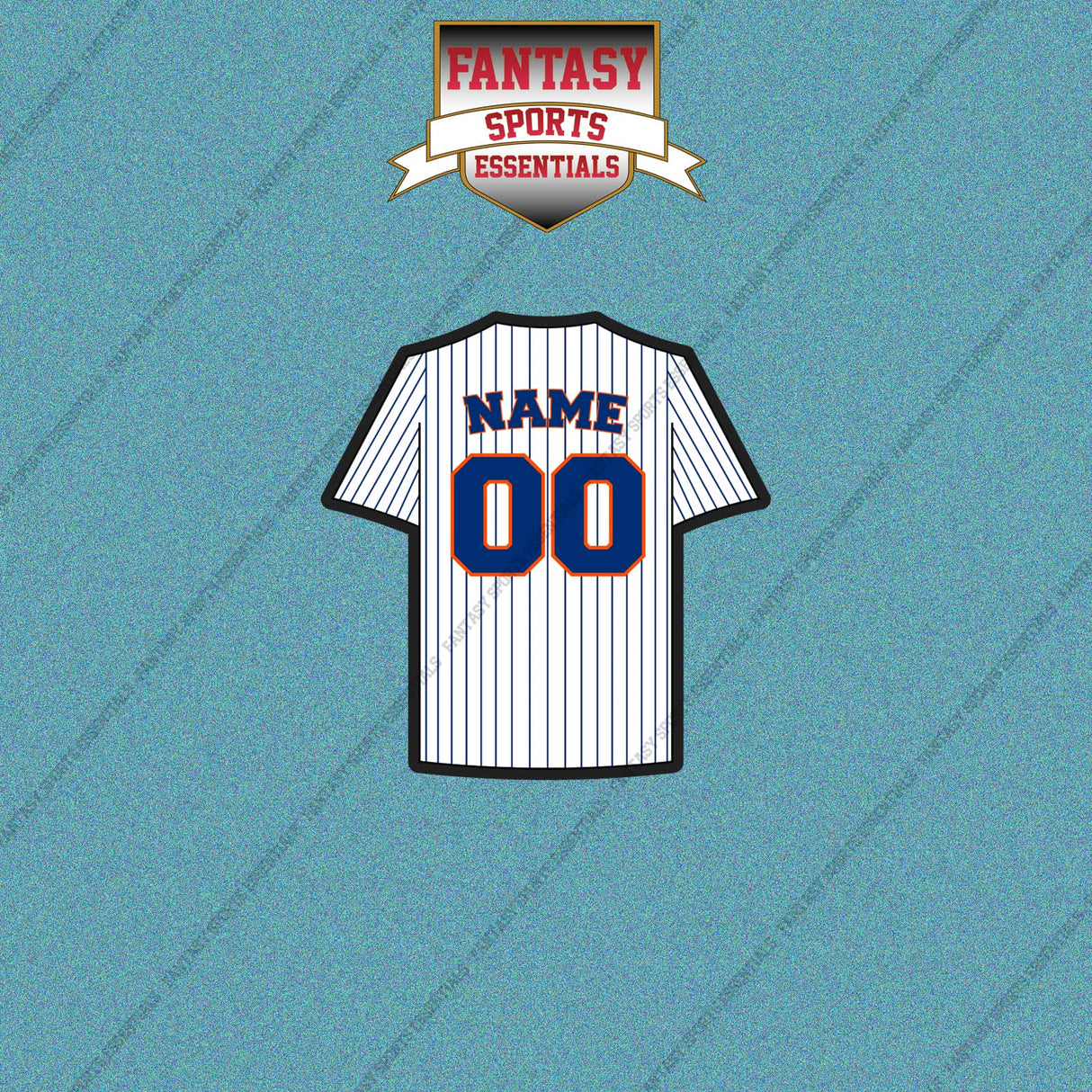 New York Mets Personalized Current Home Jersey Car Decals