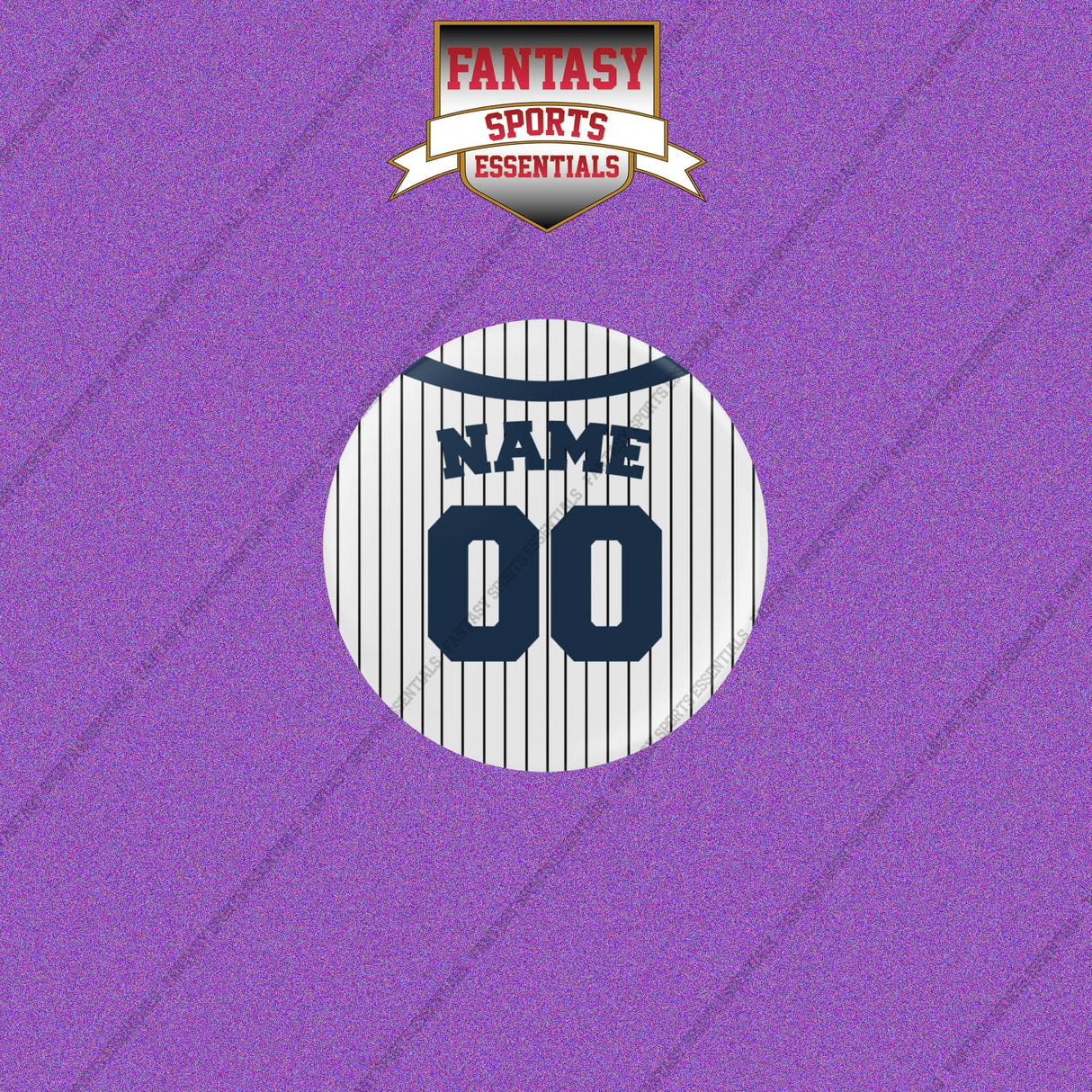 New York Yankees Personalized Current Home Jersey Buttons