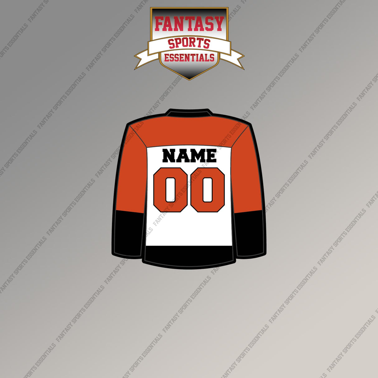 Philadelphia Flyers Personalized Current Away Jersey Magnets