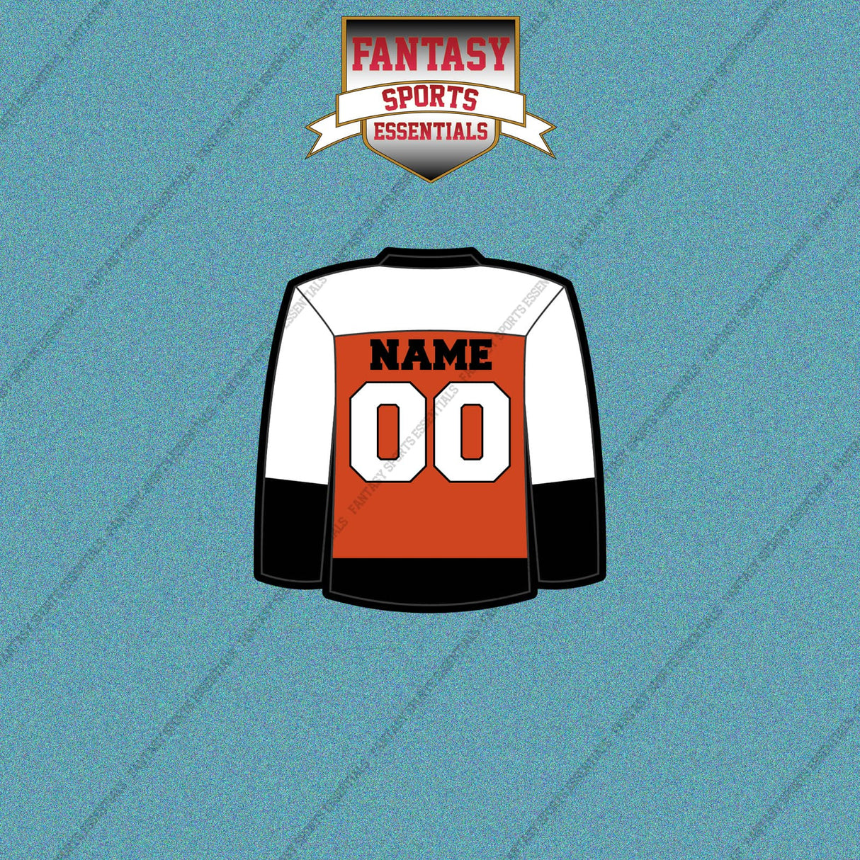 Philadelphia Flyers Personalized Current Home Jersey Car Decals