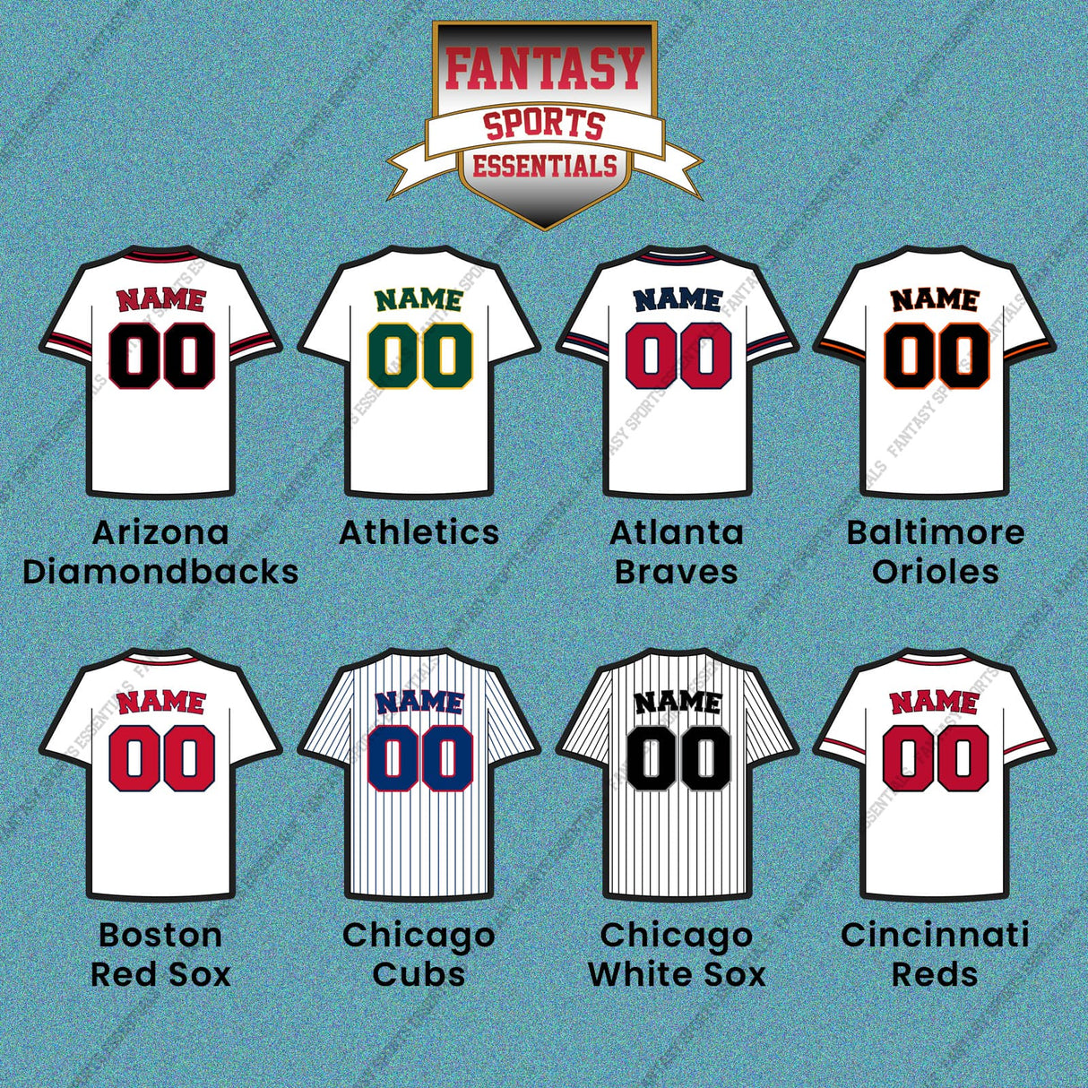 Pro Baseball Personalized Current Home Jersey Car Decals (A-L) (Enter Your Name and Number) Page 1