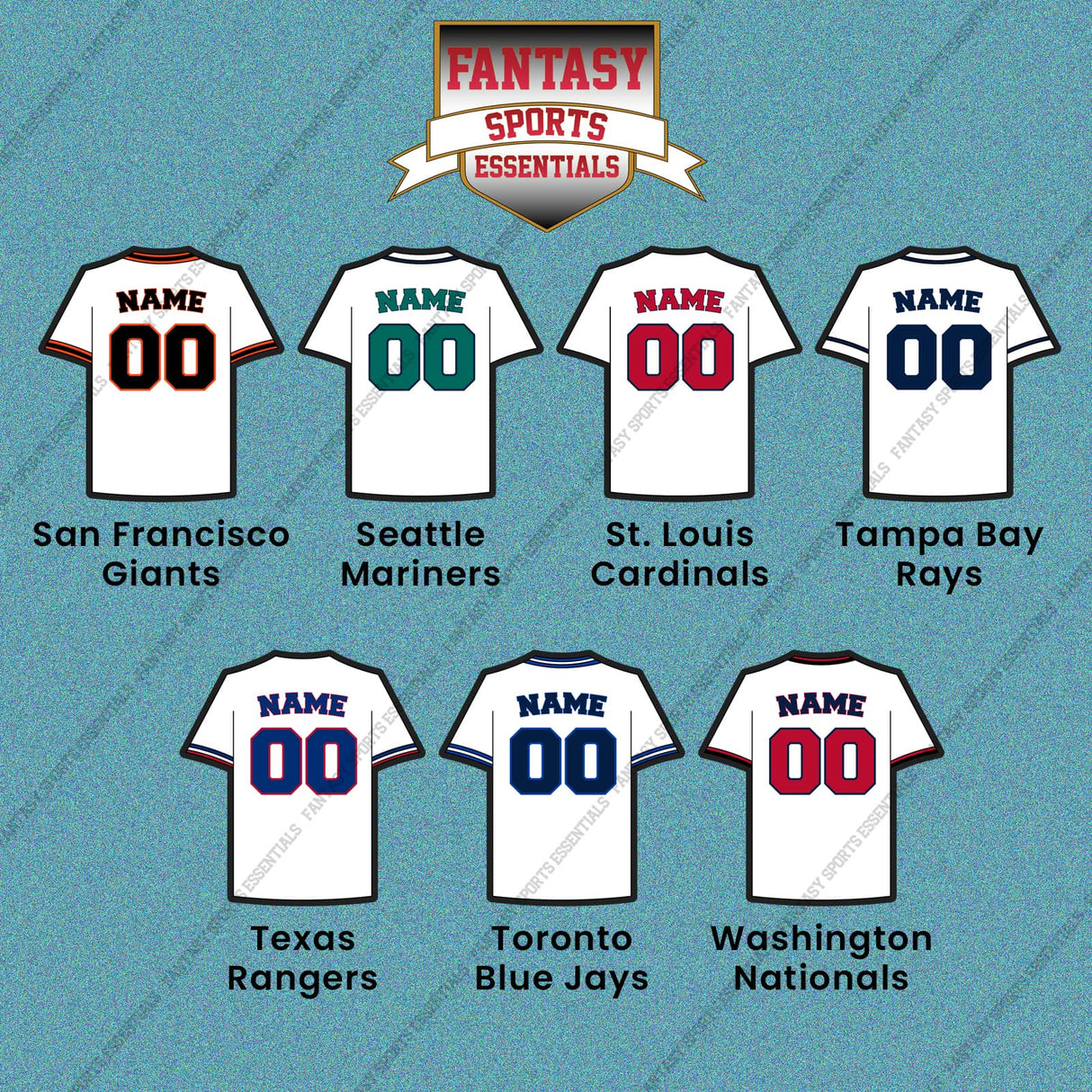 Pro Baseball Personalized Current Home Jersey Car Decals (M-W) (Enter Your Name and Number) Page 2