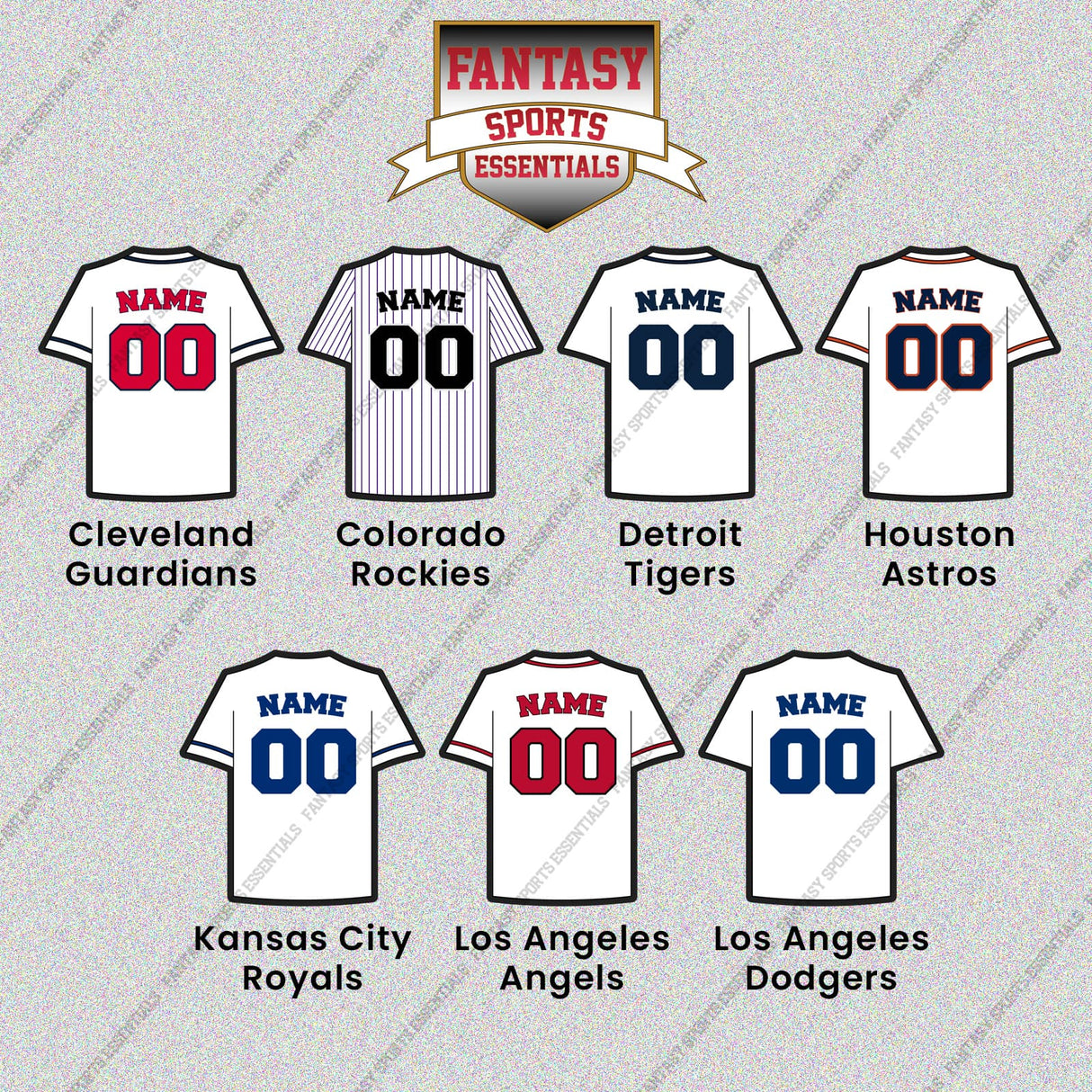 Pro Baseball Personalized Current Home Jersey Glossy Stickers (A-L) (Enter Your Name and Number) Page 2