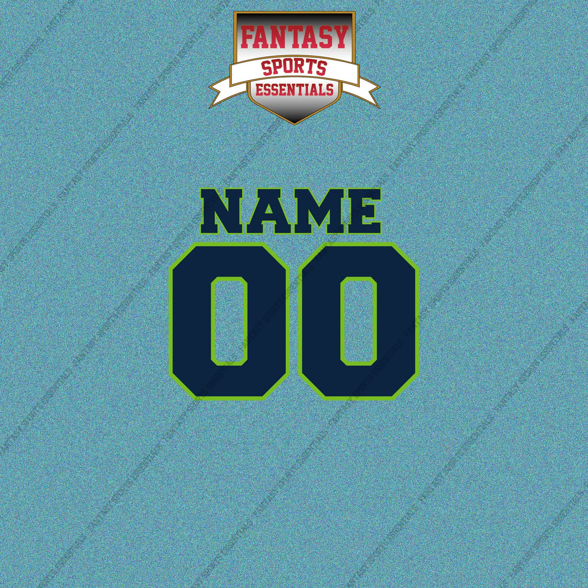 Seattle Seahawks Personalized Current Name and Number Car Decals