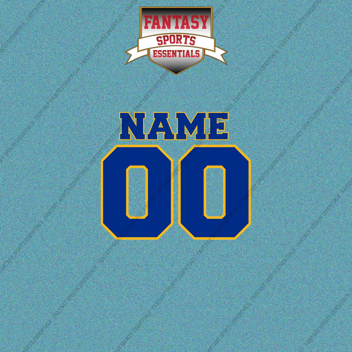 St. Louis Blues Personalized Current Name and Number Car Decals