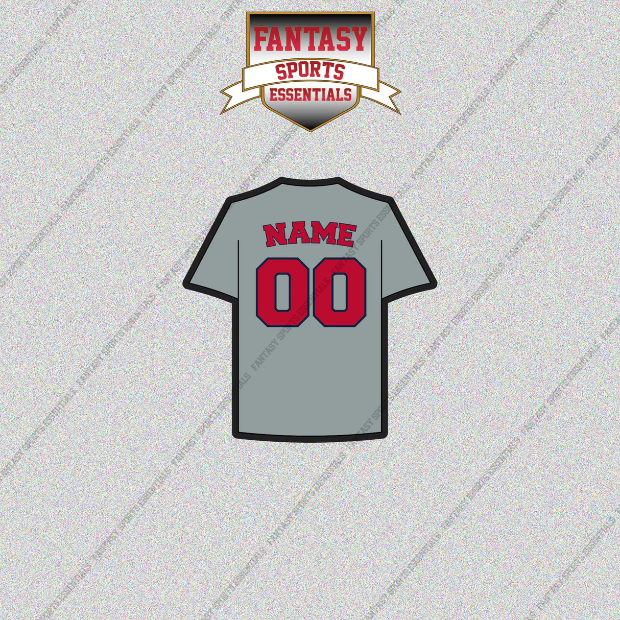 St. Louis Cardinals Personalized Current Away Jersey Glossy Stickers