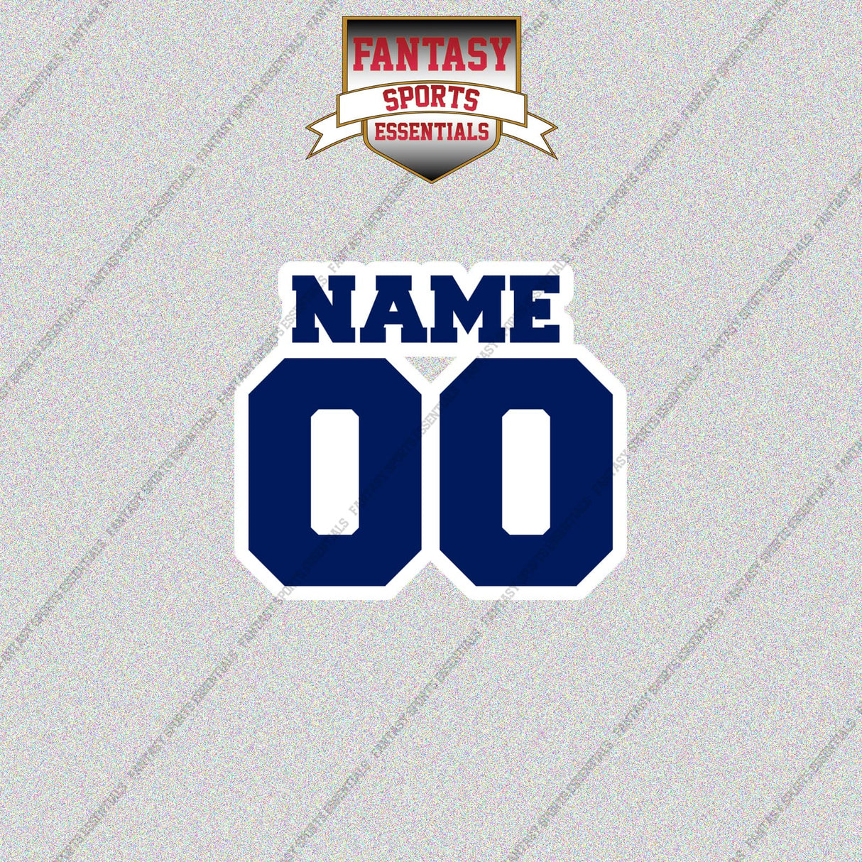 Tampa Bay Lightning Personalized Current Name and Number Glossy Stickers