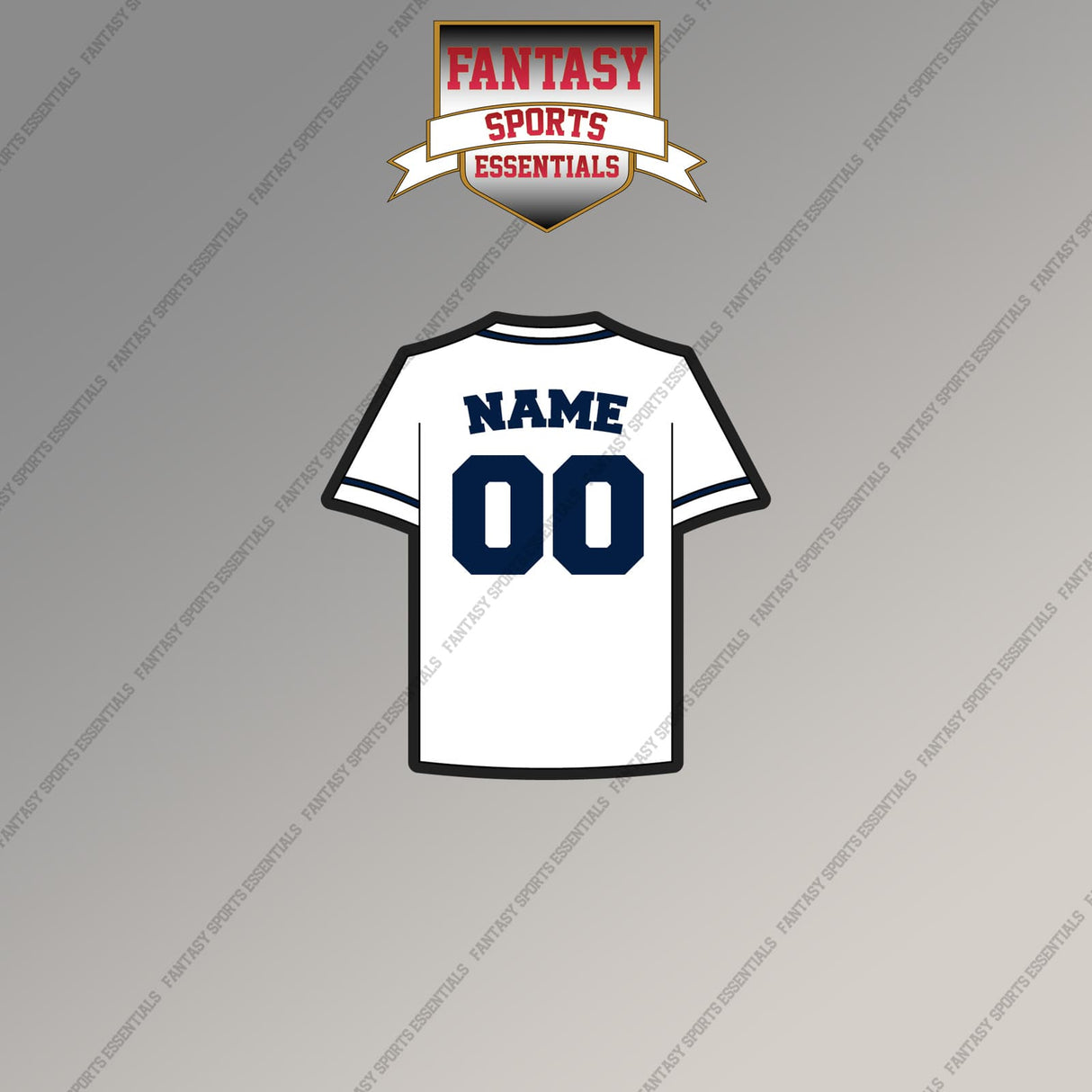 Tampa Bay Rays Personalized Current Home Jersey Magnets