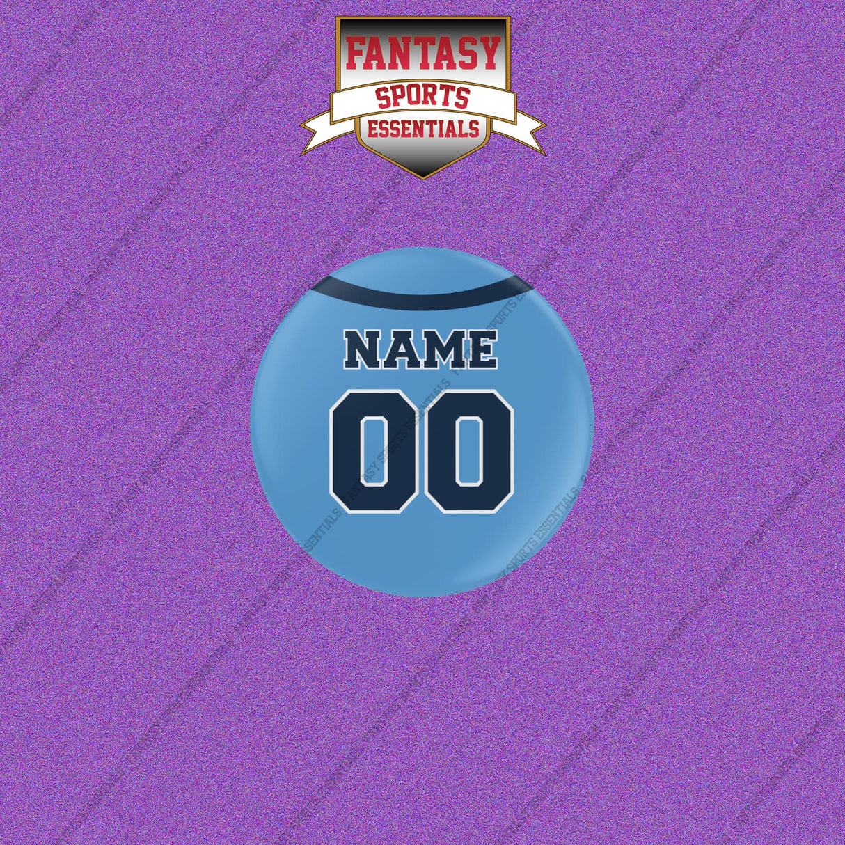 Tennessee Titans Personalized Current Home Jersey Buttons