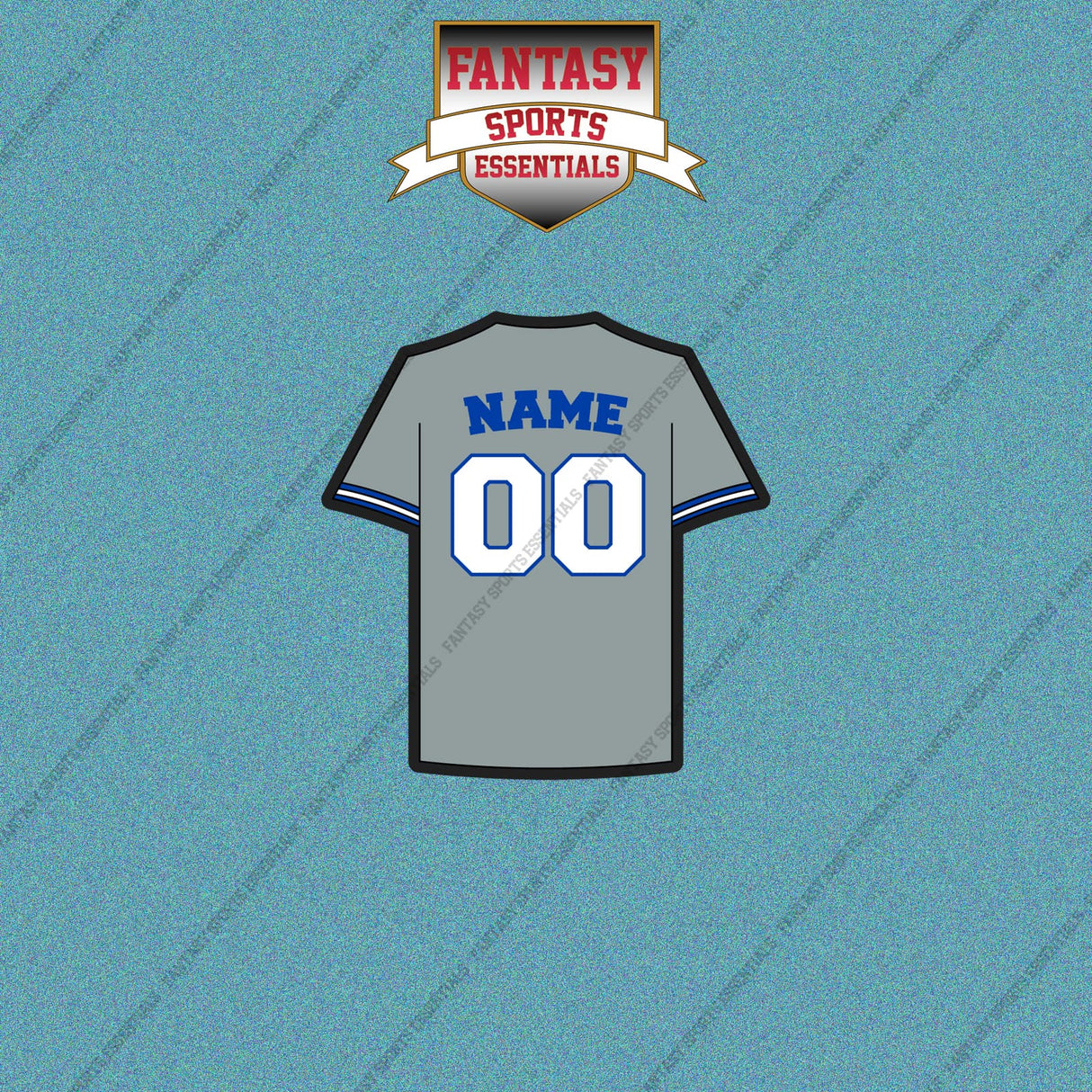 Toronto Blue Jays Personalized Current Away Jersey Car Decals
