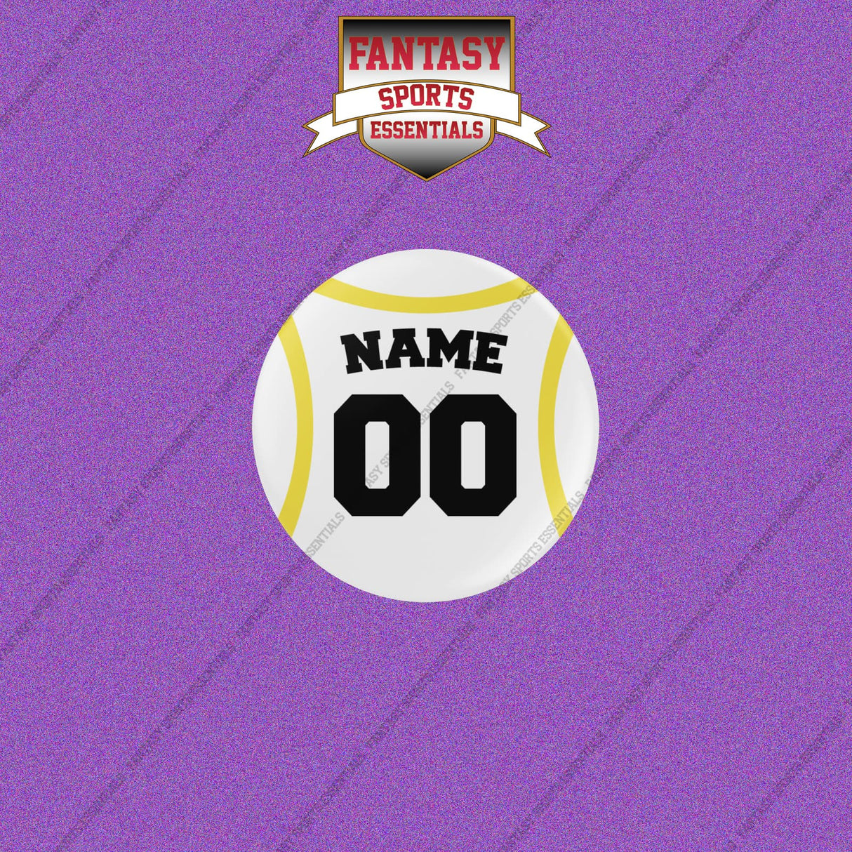 Utah Jazz Personalized Current Away Jersey Buttons