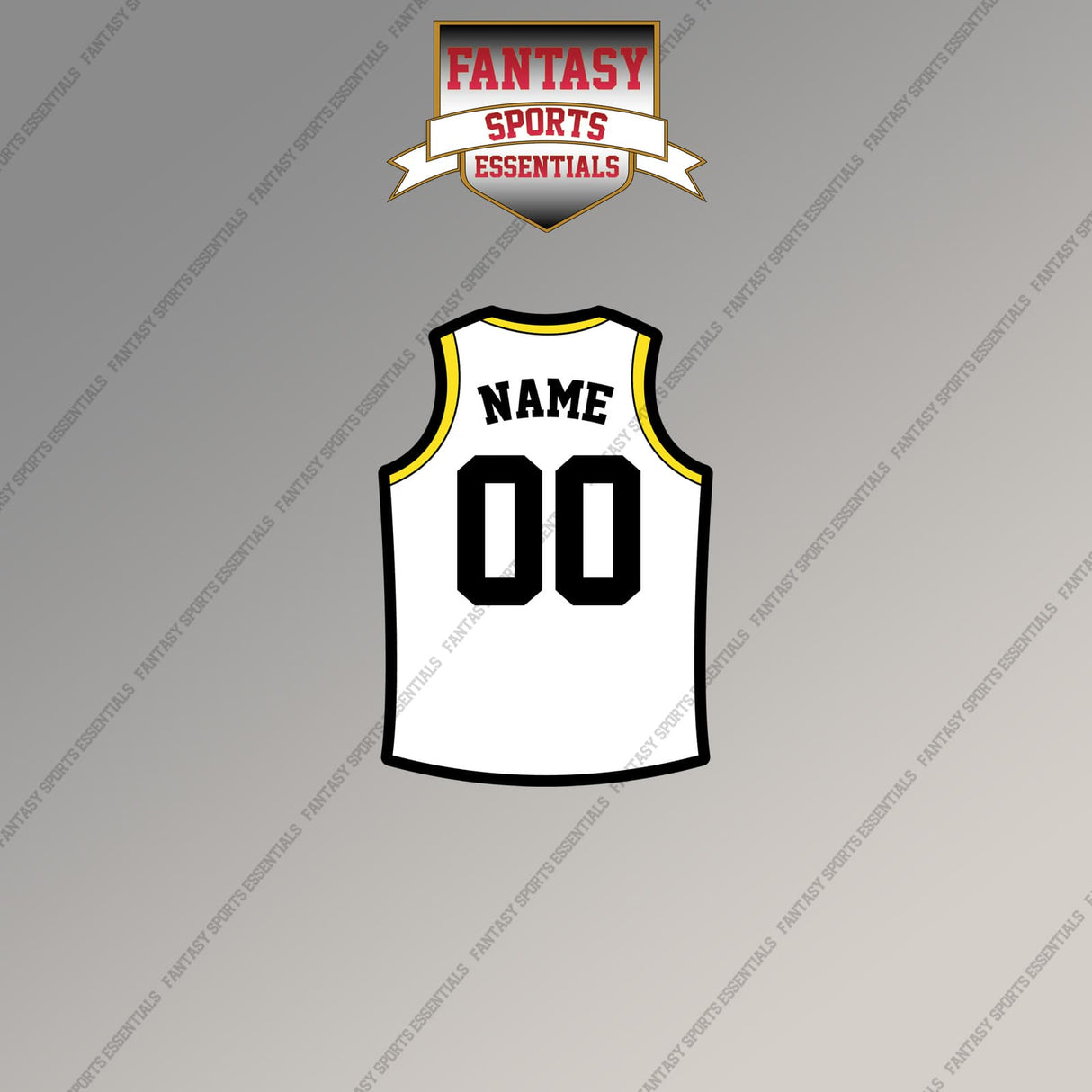 Utah Jazz Personalized Current Away Jersey Magnets