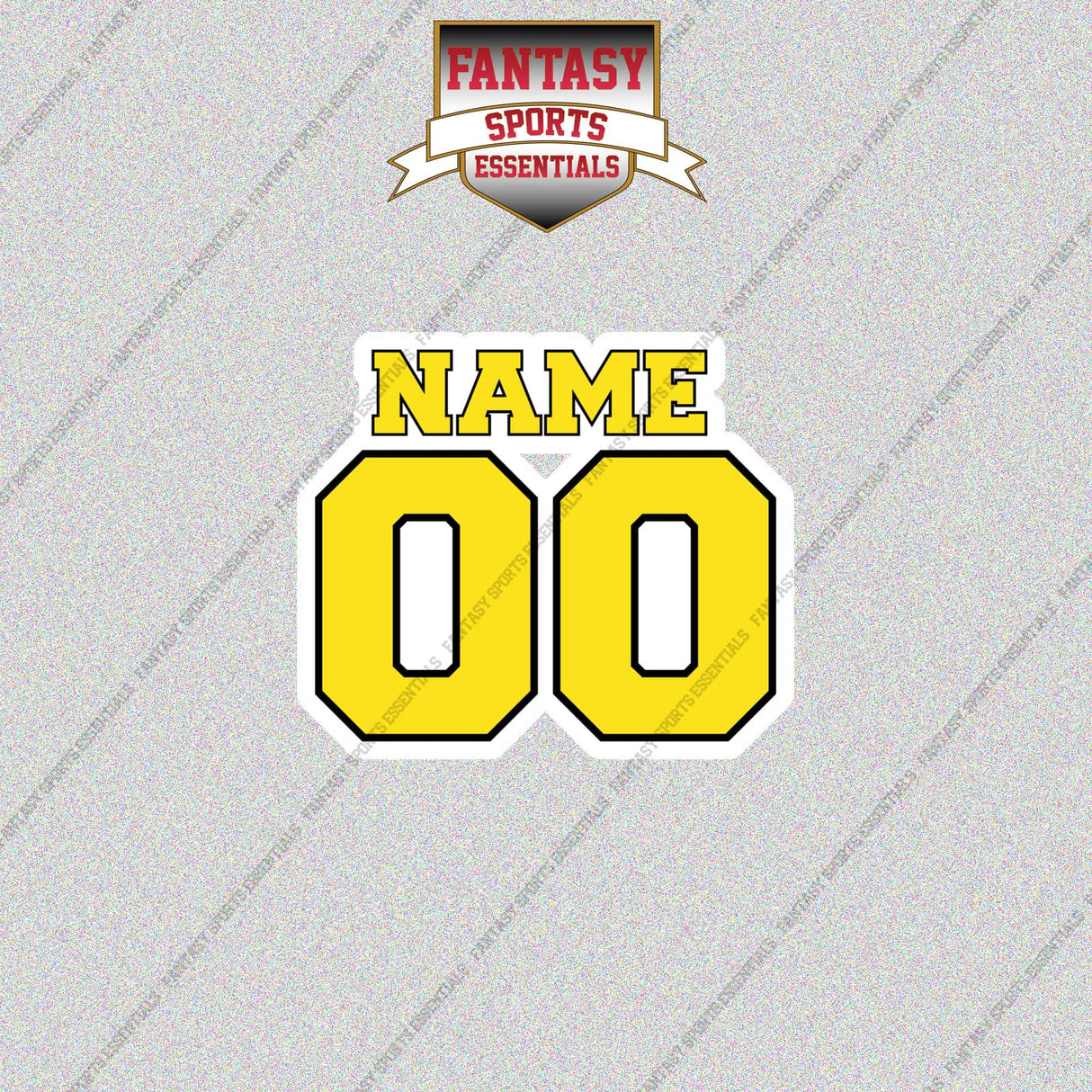 Utah Jazz Personalized Current Name and Number Glossy Stickers