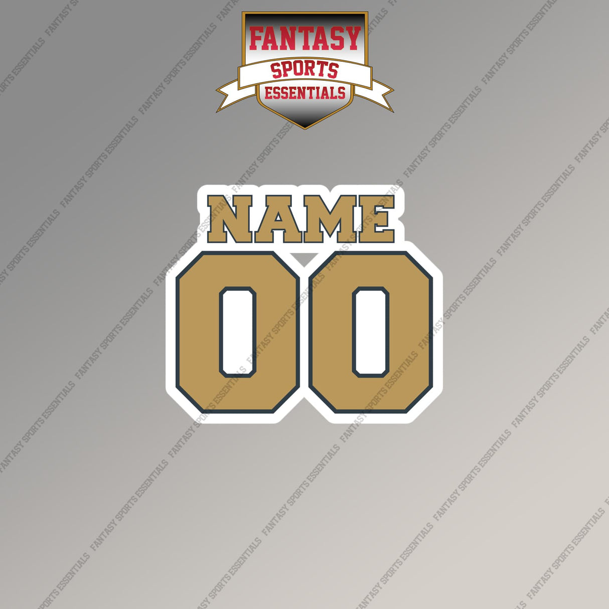 Vegas Golden Knights Personalized Current Name and Number Magnets