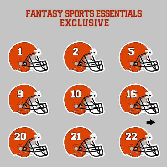 Fantasy Sports Essentials Exclusive Cincinnati Bengals 2024 Helmet Magnets Page 1