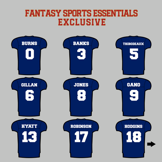 Fantasy Sports Essentials Exclusive New York Giants 2024 Home Jersey Magnets Page 1