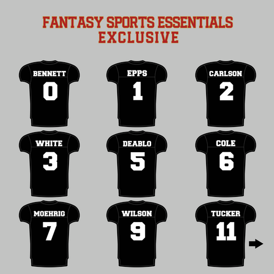 Fantasy Sports Essentials Exclusive Las Vegas Raiders 2024 Home Jersey Magnets Page 1