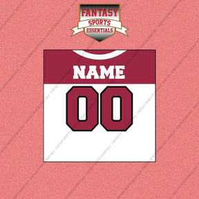2000s Arizona Cardinals Personalized Away Jersey Wall Art Prints