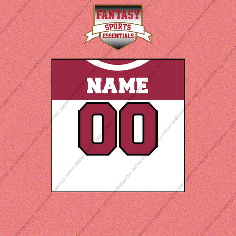 2000s Arizona Cardinals Personalized Away Jersey Wall Art Prints