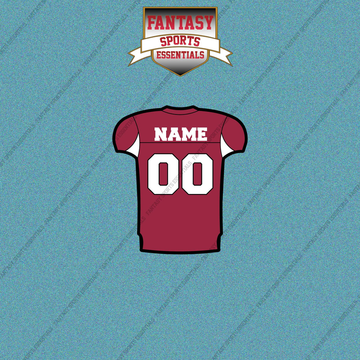 2000s Arizona Cardinals Personalized Home Jersey Car Decals