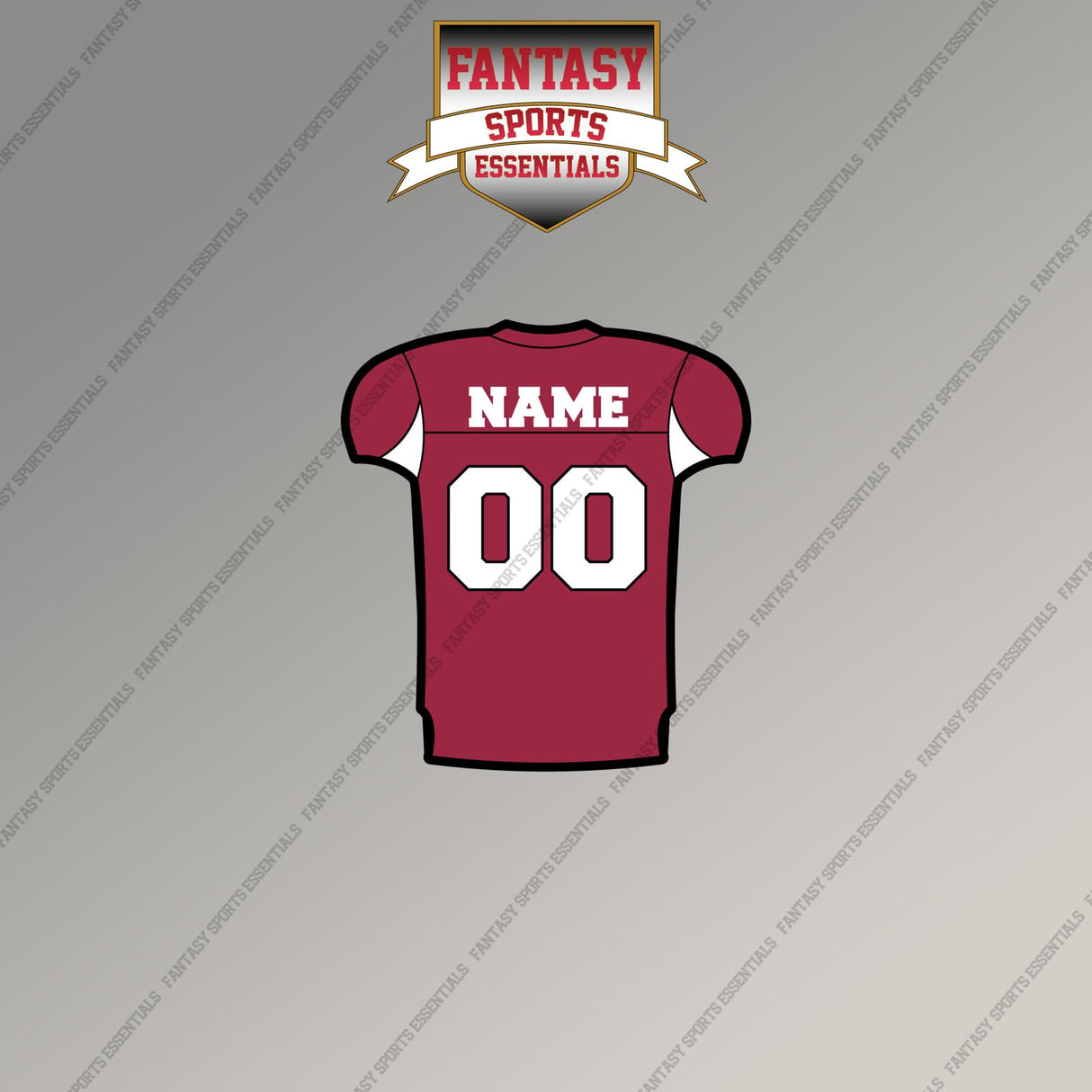 2000s Arizona Cardinals Personalized Home Jersey Magnets