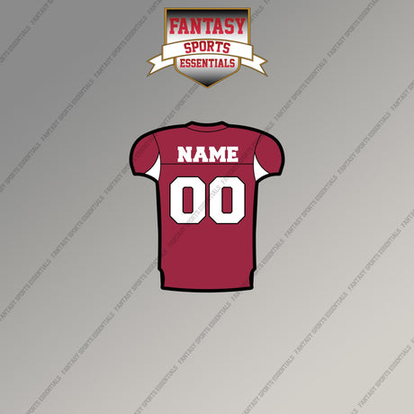 2000s Arizona Cardinals Personalized Home Jersey Magnets