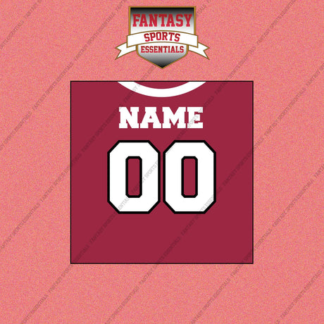 2000s Arizona Cardinals Personalized Home Jersey Wall Art Prints