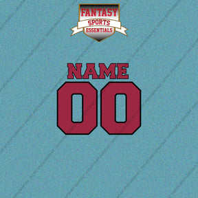 2000s Arizona Cardinals Personalized Name and Number Car Decals