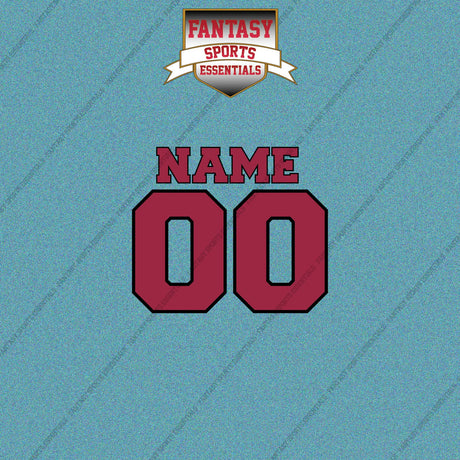 2000s Arizona Cardinals Personalized Name and Number Car Decals