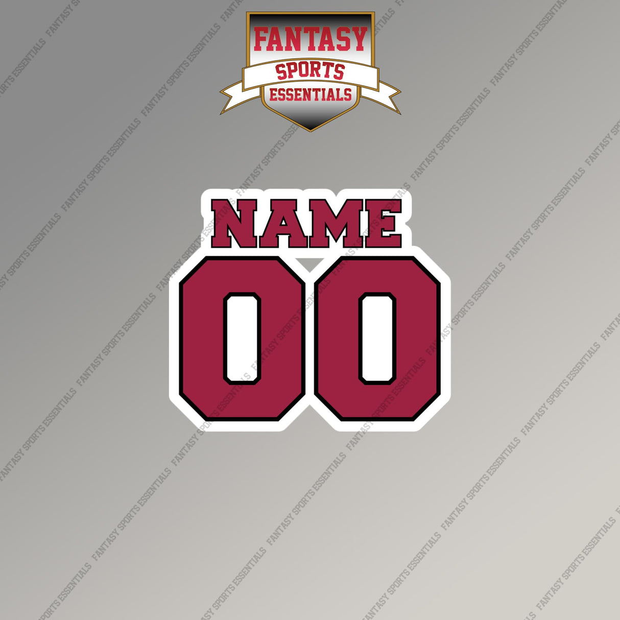 2000s Arizona Cardinals Personalized Name and Number Magnets