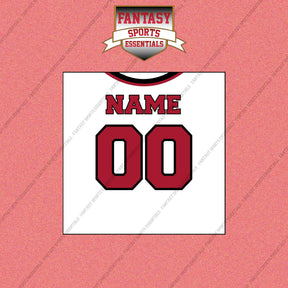 2000s Atlanta Falcons Personalized Away Jersey Wall Art Prints