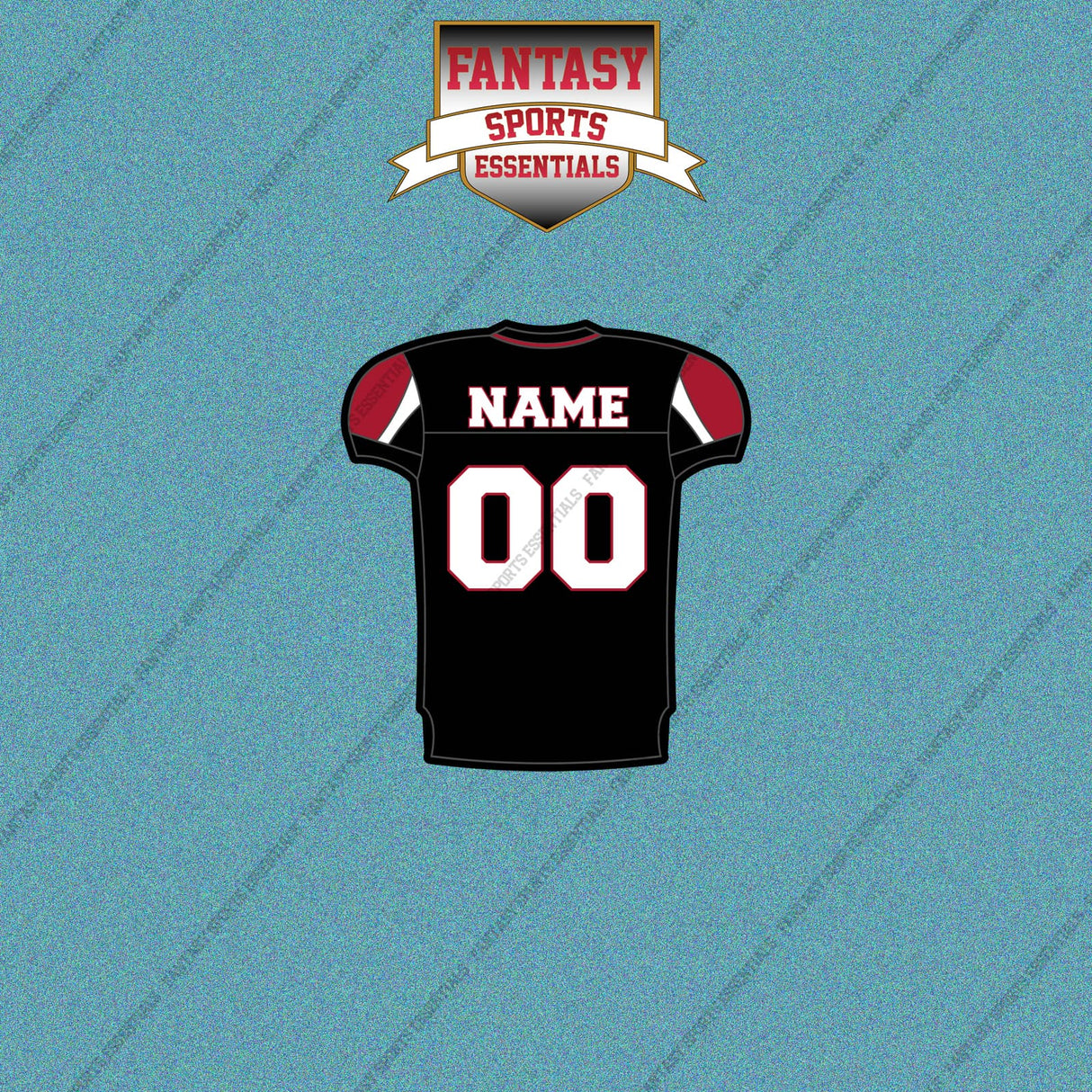 2000s Atlanta Falcons Personalized Home Jersey Car Decals