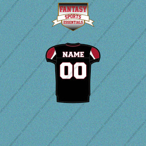 2000s Atlanta Falcons Personalized Home Jersey Car Decals