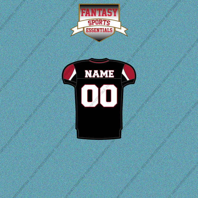 2000s Atlanta Falcons Personalized Home Jersey Car Decals
