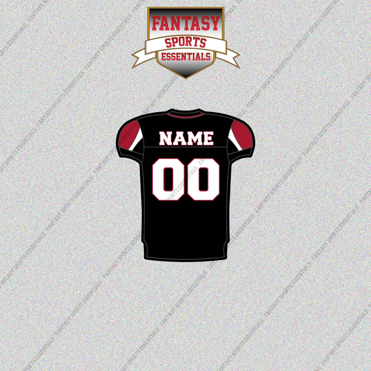 2000s Atlanta Falcons Personalized Home Jersey Glossy Stickers