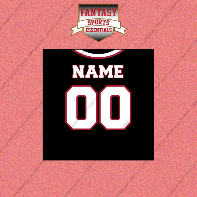 2000s Atlanta Falcons Personalized Home Jersey Wall Art Prints