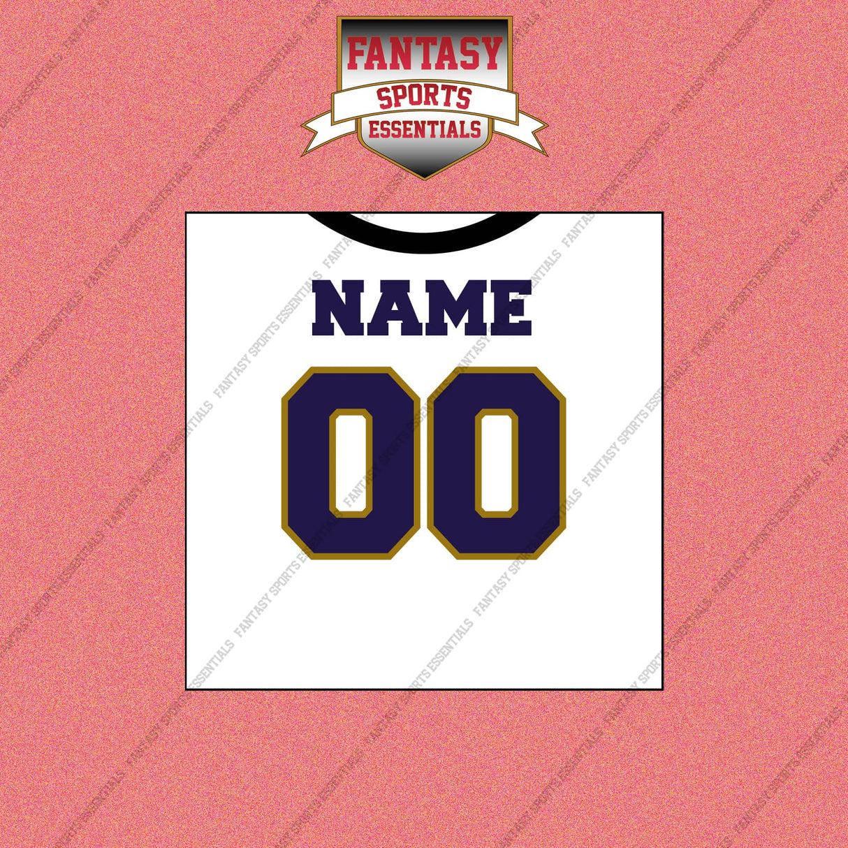 2000s Baltimore Ravens Personalized Away Jersey Wall Art Prints