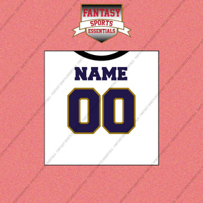2000s Baltimore Ravens Personalized Away Jersey Wall Art Prints