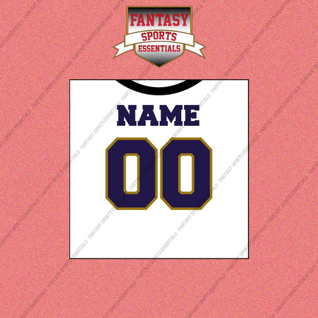 2000s Baltimore Ravens Personalized Away Jersey Wall Art Prints