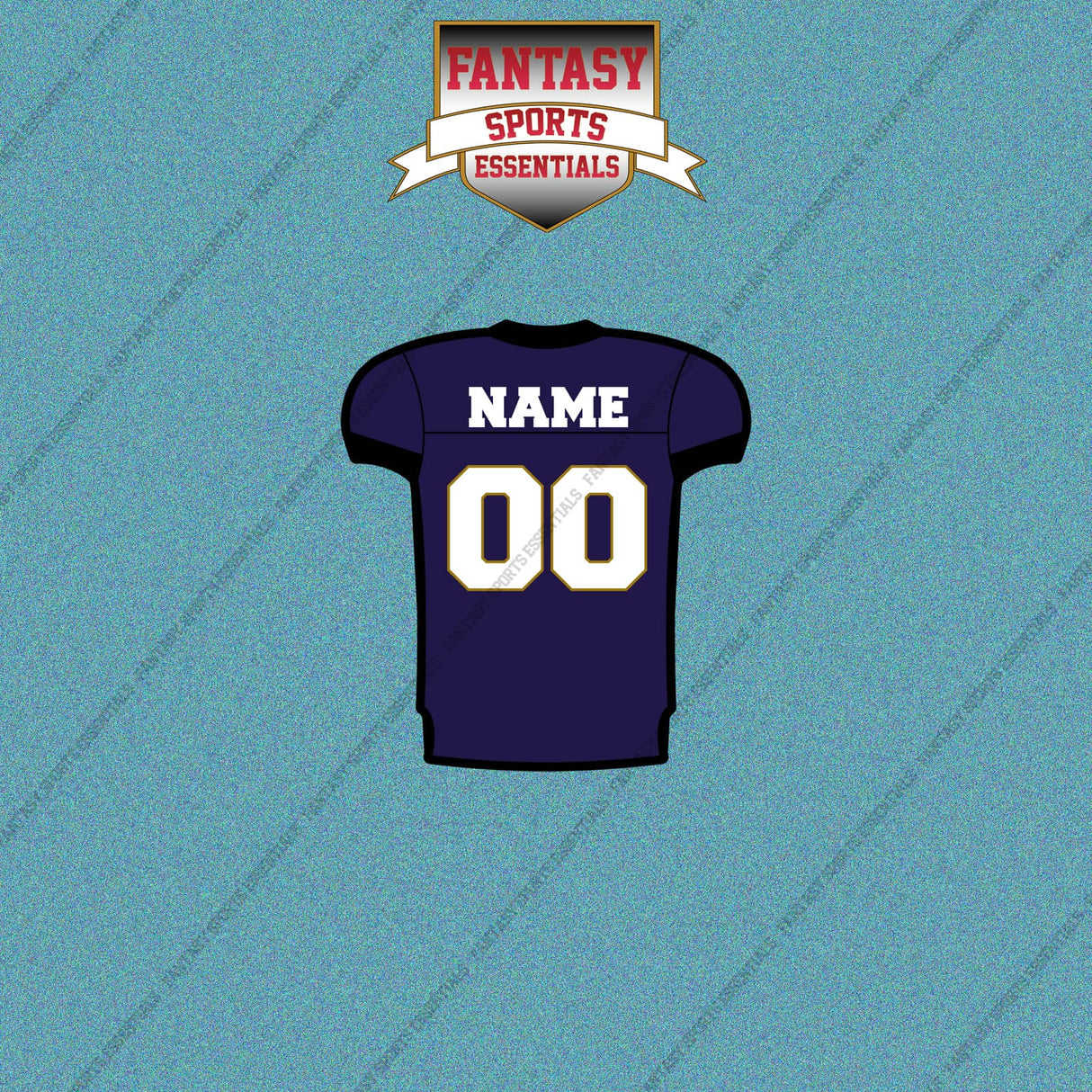 2000s Baltimore Ravens Personalized Home Jersey Car Decals